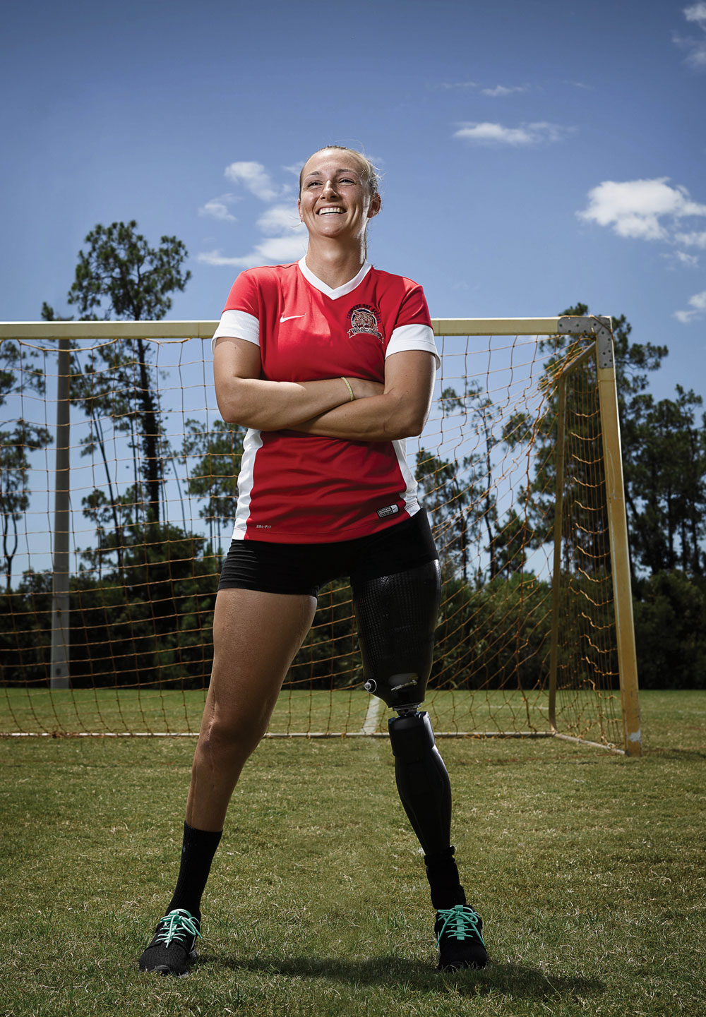 adaptive sports athlete soccer player bree