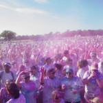 color run crowd photo