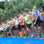 runners at the beginning of a race