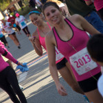 ffemale runner wearing pink