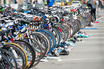 Bicycles-in-waiting-line
